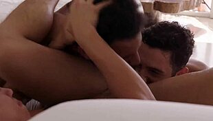 hard sex with two giant cocks in greedy ass 😈