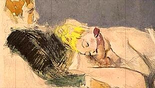 vintage illustration evokes deep erotic emotions