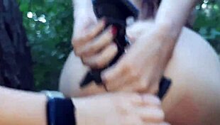 i helped a stranger cum in public with strapon. lesbian illusion girls made it wild!