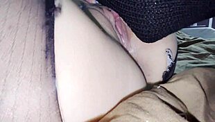 Lick That Wet Pussy in Torn Pantyhose Now!