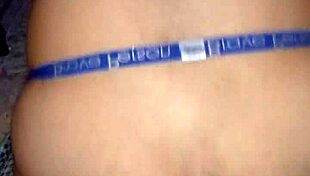 oh, riding thick dildo close up in rough gay solo scene!