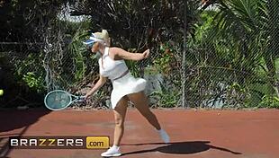 Phoenix and Kelsi share instructor's cock