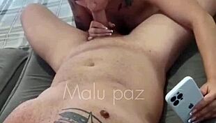 he enjoys when i suck his dick well slobbery