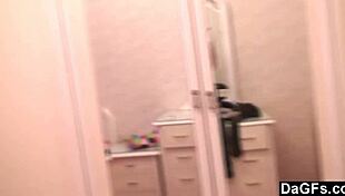 Horny Babe Home Alone