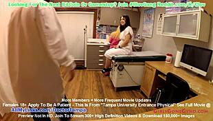 Busty Asian Mina Moon, ever had such a wild gyno exam?