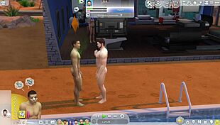 Straight Sim Succumbs To Temptation