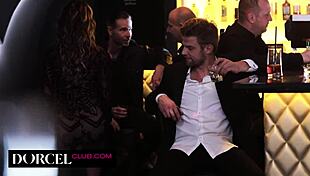 i anal fucked that hot brunette in lingerie and stockings, doggystyle and cowgirl, with handjob too