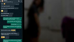 My cousin gets hot on WhatsApp and we end up in my room with her big cock monster cock fucking.