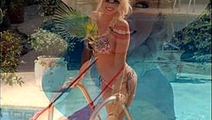 deutsche promi nutte daniela katzenberger in sexy jerk off challenge!