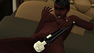 Demi Feels Intense Pleasure While Rubbing Herself In Hentai Style