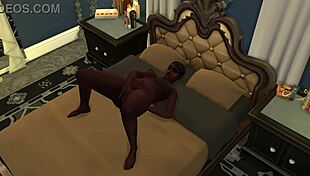 Demi Feels Intense Pleasure While Rubbing Herself In Hentai Style