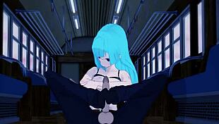 I feel intense Shibuya sex in Jujutsu Kaisen hentai episode