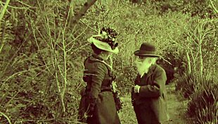 ヴィンテージのおばあちゃんファニーとの秘密の生活、ワイルドなレトロ3P