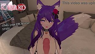 i cosplay as raiden shogun, chained for sloppy tit fuck with cum soaked tits