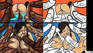 Latin Milf Sucks Huge Black Dicks!