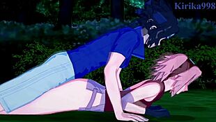 Sakura Haruno And Naruko Uzumaki Fuck Sasuke Uchiha Intensely