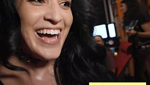 natural busty brunette slut nia bleu fucked by brett maker during band rehearsal