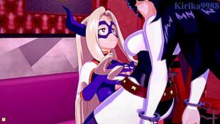 Ochako Uraraka enjoys intense futanari sex with old guys 😈