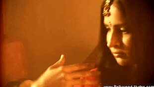 Cute Indian lady dances nude after clothes get ripped off