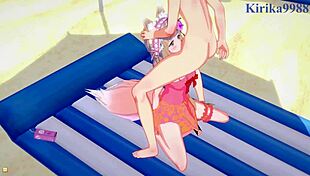 Maho And Karin And Yuuki Intense Sex - Princess Connect Re Dive Hentai