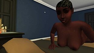 Demi Feels Intense Pleasure While Rubbing Herself In Hentai Style