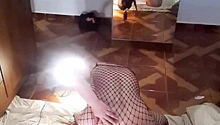 Amateur BBW Rips Clothes in Reverse Cowgirl Anal Ride