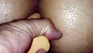 The client couldn't resist playing with my tight ass, leading to some fun.