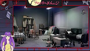 Acción intensa de daño lento en este hentai