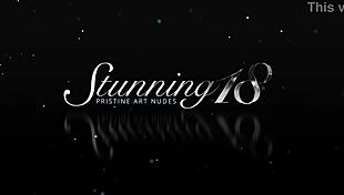 April Pleases Her Pussy with Dildo 😏