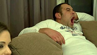 The man fucks his wife's sister hard in the ass, cheating with passion