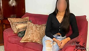 Watch Me Fill This White Latina's Pussy With Milk At Her First Casting! Arantxa White Screams In Orgasm!