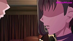 Beautiful anime with big breasted heroine Meijyou