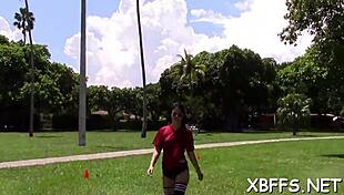 My BFF babes get impaled on that big jock, it's so rough and tight!