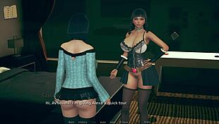 Polyturnon 4 - Cute Curvy Anime Babe in Outfit?