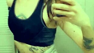 Miniskirt Tranny Loves Showing Her Cock With Pretty Panties And Clit