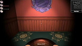 creampie contrasts in hentai mansion with monster tits