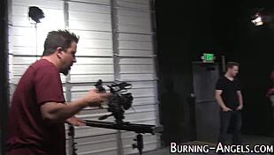 alternative girl poses in heels and tattoos