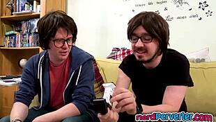 voluptuous uk bitch sucking nerds dong in hardcore casting interview