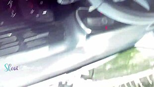 Slutty wife Thay Ksada teases strangers on public streets