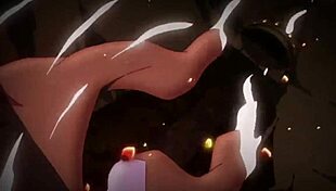 Jonathan Joestar battles Dio Brando in an epic anime music video