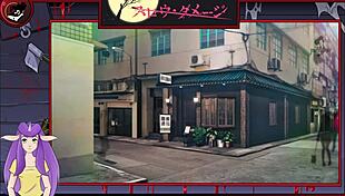 Ação intensa de dano lento neste hentai