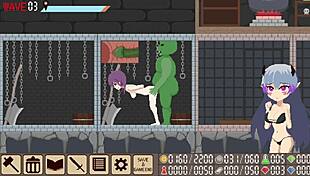 Horny Monsters Raid Demon King's Castle in Hentai