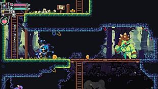 Flip Witch Pixel Hentai Game Ep 6 Femdom Creampie in the Forest