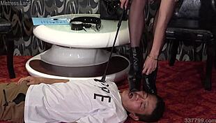 So this mistress joins an SM club and enslaves everyone