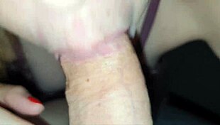 Amateur blowjob and handjob till cum