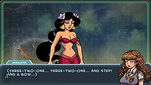 Jasmine says, 'Train Hermione in BDSM.'