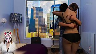 anna's job interview gets affectionate