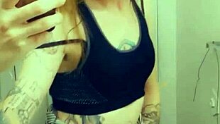 Miniskirt Tranny Loves Showing Her Cock With Pretty Panties And Clit