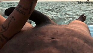 Man, this couple flashing at the beach went totally wrong!