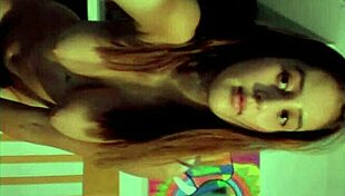 Cute Teen 18+ Rips Clothes Off in Intense Striptease Undressing